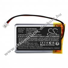 Helyettes�t� biztons�gi kamera Akkumul�tor Trim Plus WiFi Video Doorbell SNO-602535P 500mAh 1.85Wh