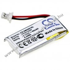 Helyettes�t� vezet�k n�lk�li Akkumul�tor headset SC-HR01/YP401225P 80mAh 0.3Wh