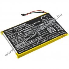 Helyettes�t� m�dialej�tsz� Akkumul�tor NWZ-Z1050 LIS1484MHPPC 1300mAh 4.81Wh 3.7V