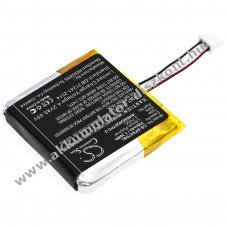 Helyettes�t� vezet�k n�lk�li Akkumul�tor GSP 670 AHB552826TPC-2 350mAh 1,3Wh