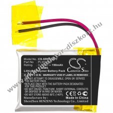 Helyettes�t� zsebl�mpa Akkumul�tor 550R/PL552025 190mAh 0.7Wh