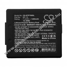 Helyettes�t� m�r�m�szer Akkumul�tor P7 Controller BP-1S 1400mAh 10.36Wh 7.4V