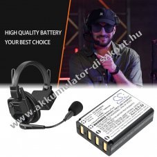 Helyettes�t� vezet�k n�lk�li Akkumul�tor headset 11601/WiTalk9 BP 1600mAh 5,92Wh