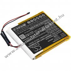 Helyettes�t� m�dialej�tsz� Akkumul�tor AK70 SR605056 2600mAh 9.88Wh 3.8V