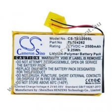 Helyettes�t� gps Akkumul�tor One 2 PL784262 2500mAh 9.25Wh 3.7V