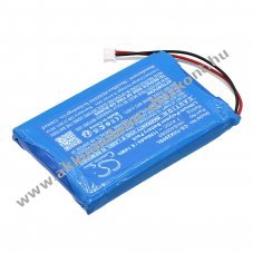 Helyettes�t� biztons�gi kamera Akkumul�tor TX-28 Monitor HHS405060 1100mAh 8.14Wh