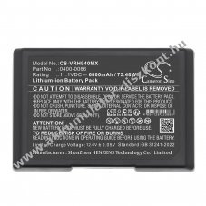 Helyettes�t� orvosi eszk�z Akkumul�tor Verathon 9400 Bladderscan 0400-0066 6800mAh 75.48Wh 11.1V