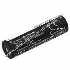 Helyettes�t� orvosi eszk�z Akkumul�tor Welch-Allyn Connex ProBP 3400 BATT11 2200mAh 8,14Wh 3.7V