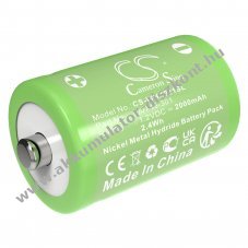 Helyettes�t� borotva Akkumul�tor 7060 00745-301 2000mAh 2.4Wh