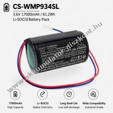 Helyettes�t� v�zellen�rz� rendszer elem WILPA2549A 17000mAh 61.2Wh