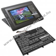 Helyettes�t� t�blag�p Akkumul�tor Wacom Cintiq Companion 2 G6BTA007H 8000mAh 59.2Wh Li-Ion 7.4V