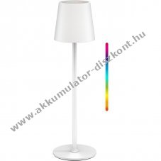 Goobay vezet�k n�lk�li LED asztali l�mpa M 38cm RGBW �rint�svez�rl�s 3W 160lm IP44 3000K