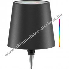 Goobay vezet�k n�lk�li RGBW LED palackl�mpa, �rint�svez�rl�s, 3W 140lm, IP44, 1800mAh Li-ion