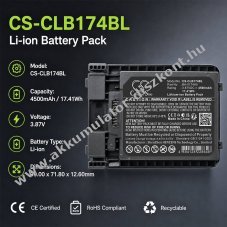 Helyettes�t� vonalk�dolvas� Akkumul�tor CipherLAB R25 BA-0174A5 4500mAh 17.41Wh