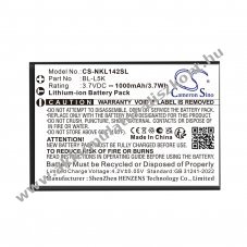 Helyettes�t� telefon Akkumul�tor Nokia 105+ 2022 BL-L5K 3.7V 1000mAh Li-ion 3.7Wh
