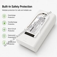 Helyettes�t� porsz�v� Akkumul�tor Roborock H60 Hub PF061ULK 2500mAh 54Wh 21.6V