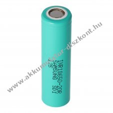 Samsung INR18650 20R 3,6V 2000mAh Li-ion