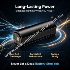 Helyettes�t� mikrofon Akkumul�tor Shure AXT400 95L12509 2600mAh 9.62Wh 3.7V