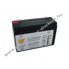 Eredeti AccuLux EX SLE15 EX SLE 15 LED EX SLE 16 LED 4V 3500mAh AGM �lom Akkumul�tor