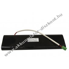 Helyettes�t� Akkumul�tor AKKUmed NC Hellige Cardiotest EK53 EK56 21,6V 1300mAh NiCd