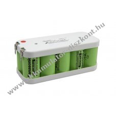 Helyettes�t� Akkumul�tor AKKUmed NC Hellige Defiscope 12V 3000mAh NiCd