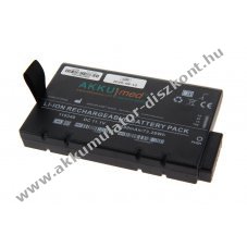 Helyettes�t� Akkumul�tor AKKUmed 11,1V 6600mAh Philips 989803194541, 453564509341 Li-Ion