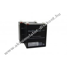 Helyettes�t� Akkumul�tor AKKUmed Marc Horn ESMH01001-00409 Edelstahllifter 12V 5000mAh �lomsavas