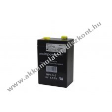 Helyettes�t� Akkumul�tor AKKUmed 6V 4500mAh Nellcor NPB190 195 290 295 390 395 595 600 N1000 NPB3900 Pb