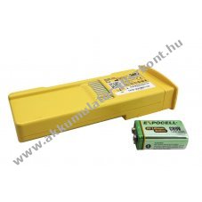 Eredeti Defibtech DBP-2800 15V 2800mAh elem Lifeline DCF-210 DDU-120 Lithium