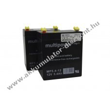 Helyettes�t� Akkumul�tor AKKUmed 12V 5400mAh Wissner-Bosserhoff Eleganza ICU Pb