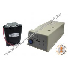 Helyettes�t� Akkumul�tor AKKUmed NC Atmos Atmoport N 12V 2400mAh komplett Akkumul�toregys�g