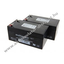 Helyettes�t� Akkumul�tor AKKUmed S961-2W E20557 24V 3400mAh �lom