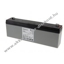 Helyettes�t� Akkumul�tor AKKUmed 12V 2200mAh P7020 Hanau Med (Heraeus Med) Medap Sekretsauger �lom