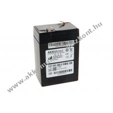 Helyettes�t� Akkumul�tor AKKUmed Kirsch MED-100 MED-520 6V 4500mAh �lomsavas