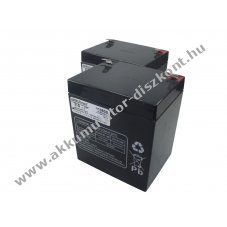 Helyettes�t� Akkumul�tor AKKUmed Blei Akkusatz RMT Lifter Primo Cielo V4 12V5000mAh 2x �lomakkumul�tor