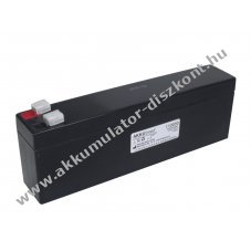Helyettes�t� Akkumul�tor AKKUmed 12V 2600mAh Esaote EKG P8000 Power �lom-savas