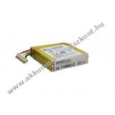 Eredeti Masimo pulzoxim�ter Akkumul�tor t�pus 23795, 25950 (kor�bban 23794) 3,8V 4900mAh Li-Ion