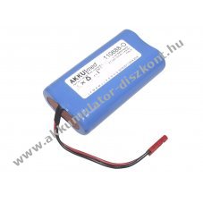 Eredeti ADE sz�km�rleg M400020 MZ40013-002 Akkumul�tor 3,7V 4000mAh Li-Ion