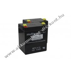 Helyettes�t� Akkumul�tor AKKUmed 12V 5400mAh V�lker S582 S962-2 DA02 4,8mm Faston Pb