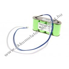 Helyettes�t� Akkumul�tor AKKUmed NC 4,8V 1700mAh A-Vox Systems Avoximeter 1000E (12140S) NiCd