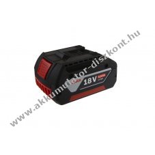 Eredeti Akkumul�tor Bosch 1600A002U5 2607337070 18V 5000mAh Li-Ion