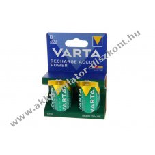 Varta Ready2Use Mono D (g�li�t) 56720 Akkumul�tor 1,2V 3Ah 2db/csomag NiMH