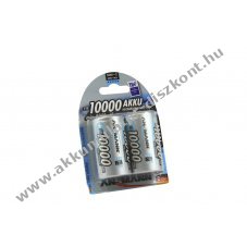 Ansmann Mono D (g�li�t) Akkumul�tor 1,2V 10Ah 2db/csomag NiMH