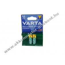 Varta Recharge Accu Power 56706 AA Mignon ceruza Akkumul�tor 1,2V 2100mAh 2db/csomag NiMH