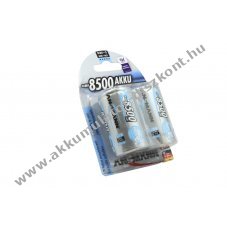 Ansmann maxE D (g�li�t) Akkumul�tor 1,2V 8,5Ah 2db/csomag NiMH