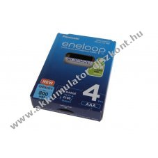Panasonic eneloop AAA (Micro) Akkumul�tor BK-4MCCE/4BE 1,2V 800mAh 4db/csomag NiMH