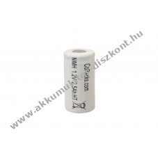 Helyettes�t� Akkumul�tor Sub C SC 1,2V 2,5Ah magas h�m�rs�klet� NiMH