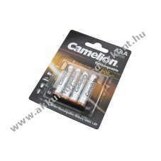 Camelion mikro AAA Akkumul�tor 1,2V 600mAh 4db/csomag NiMH