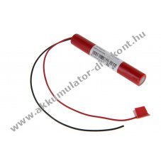 Helyettes�t� Akkumul�tor v�sz- �s biztons�gi vil�g�t�s AA 2,4V 1600mAh NiMH
