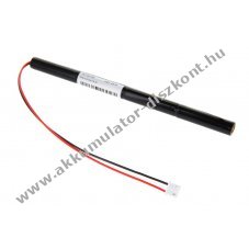 Helyettes�t� Akkumul�tor v�sz- �s biztons�gi vil�g�t�s AAA (mikro) 4,8V 600mAh 1db/csomag NiMH